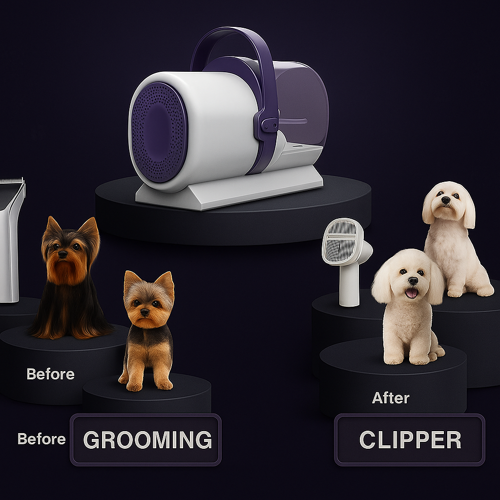 Rywell™ Dog Grooming Vacuum Kit 🐾