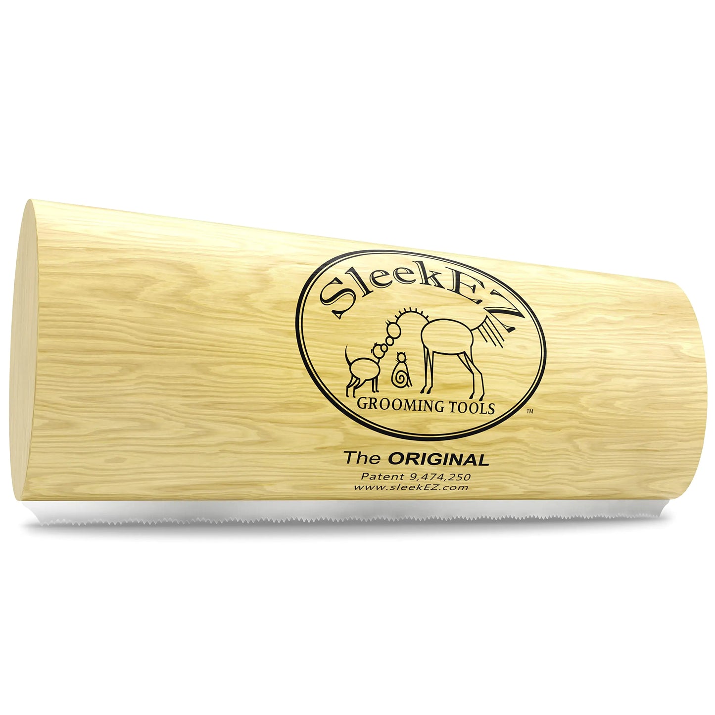 SleekEZ™ Deshedding Dog Brush – Gentle Grooming Tool for Short & Long Hair, Removes Loose Fur Without Pain🎀
