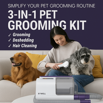Rywell™ Dog Grooming Vacuum Kit 🐾