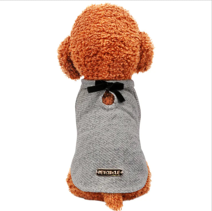 Chic Teddy Vest for Dogs